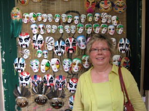 Souvenir Masks in HCMC